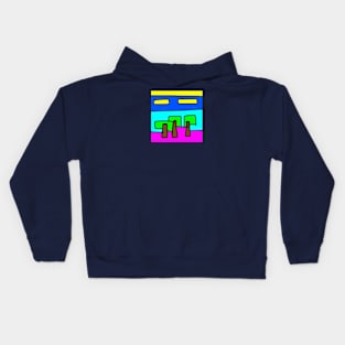 Landscape with trees 2 Kids Hoodie